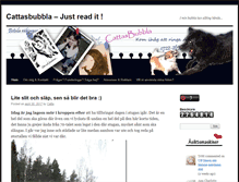 Tablet Screenshot of cattasbubbla.se